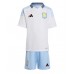 Camiseta Aston Villa Amadou Onana #24 Visitante Equipación para niños 2024-25 manga corta (+ pantalones cortos)